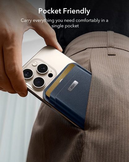 ESR for MagSafe Wallet with Find My Functionality 5 Cards Holder Strong Magnetic Wallet for iPhone 16/15/14/13/12 Series