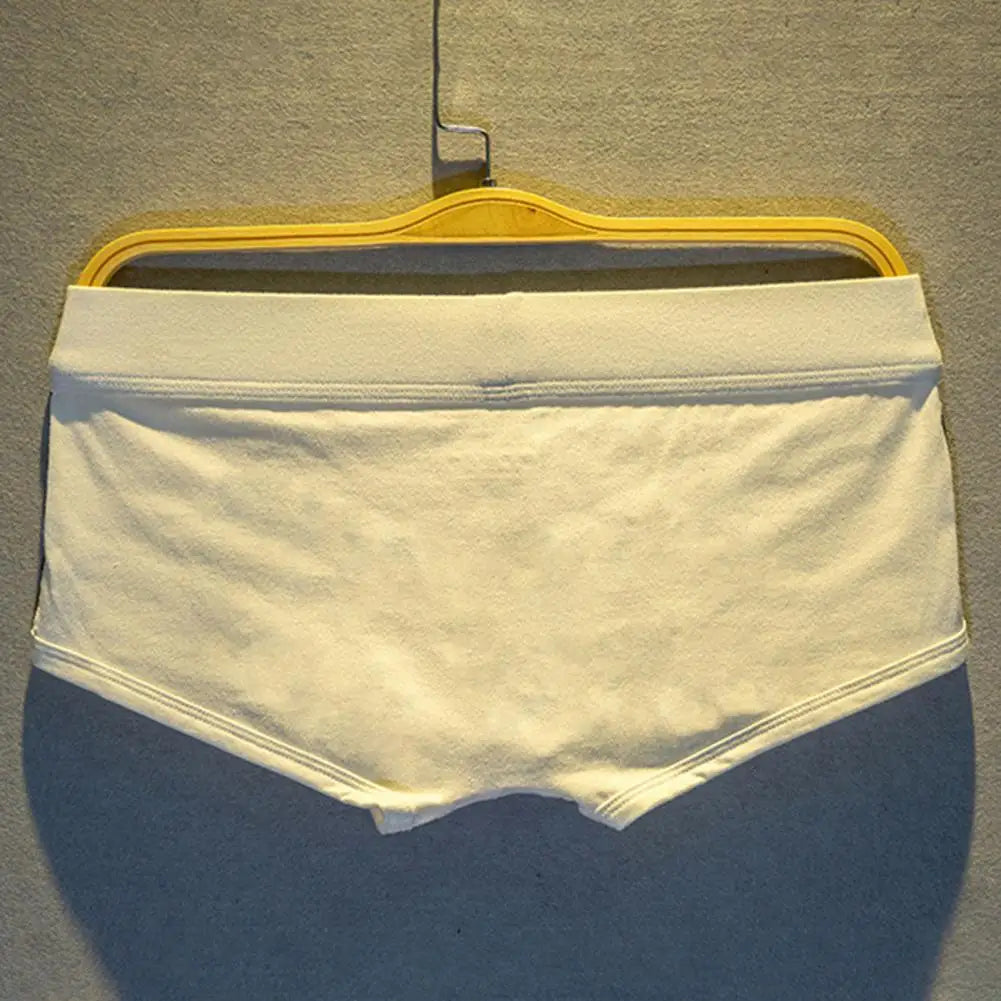 Men Underwear Elastic Waistband Basic Design Men Underwear Smooth Routing Boxer Shorts Men Boxers Comfortable Boxer Shorts