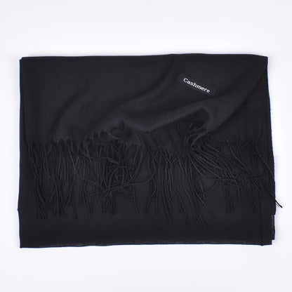 New autumn and winter solid color scarf for both men and women, 100g single color headscarf shawl