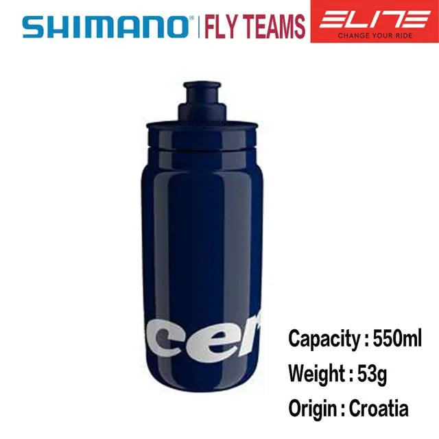 Elite FLY TEAMS COCO-COLA Cycling Water Bottle 550ML 750ML Road Mountain Bike Kettle