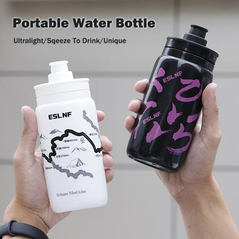 Portable Cycling Water Bottle Ultralight PP5 Food Grade Road Bicycle Bottle Squeeze Soft MTB Bottle Bike Accessories
