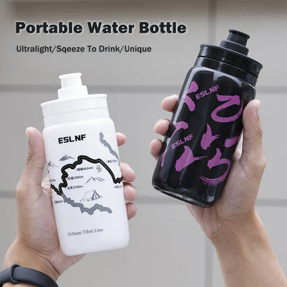 Portable Cycling Water Bottle Ultralight PP5 Food Grade Road Bicycle Bottle Squeeze Soft MTB Bottle Bike Accessories