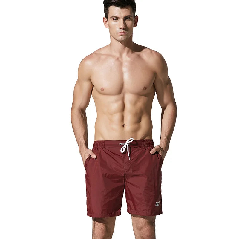 Desmiit Swimwear Man Swimmming Shorts Quick Dry Mens Beach Board Shorts Surfing Boardshorts Sea Man Gym Sport Wear Swim Trunks