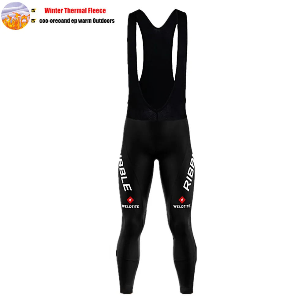 2027 Winter Thermal Fleece Cycling Clothes Long Sleeve Uniform Costume Sport Bike MTB Fleece Jersey Sports Set Bicycle Clothing