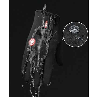 Cycling Gloves Driving Motorcycle Gloves Winter Warm Full Finger Gloves Touchscreen Windproof Non-Slip Cycling Outdoor supplies