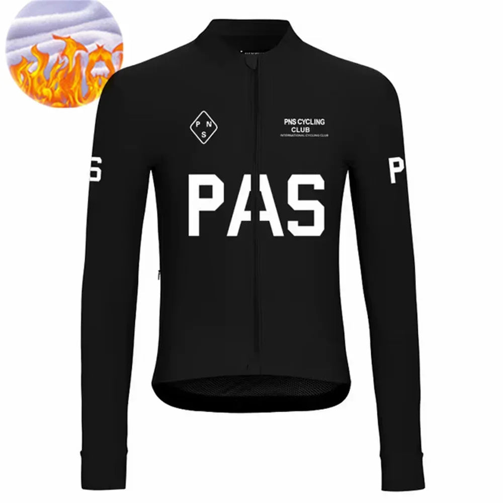 2024 Cycling Jersey Long Sleeve Thermal Fleece Men Winter Warm MTB Road Bike Clothing Windbreaker Jersey Maílllot Ciclismo Hombr