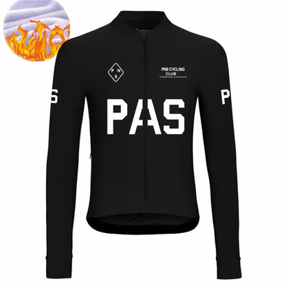 2024 Cycling Jersey Long Sleeve Thermal Fleece Men Winter Warm MTB Road Bike Clothing Windbreaker Jersey Maílllot Ciclismo Hombr