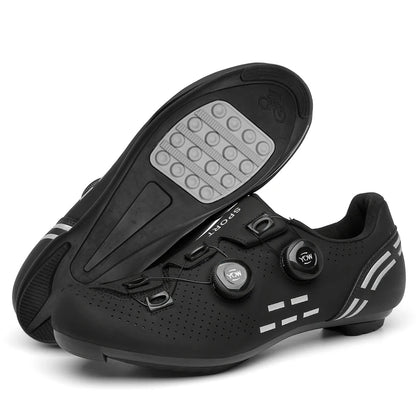 Mens Cycling Shoes Anti-slip Mountain Bike Shoes Unisex Road Cycling Sneakers Racing Shoes Outdoor Womens Bicycle Sneakers Mtb