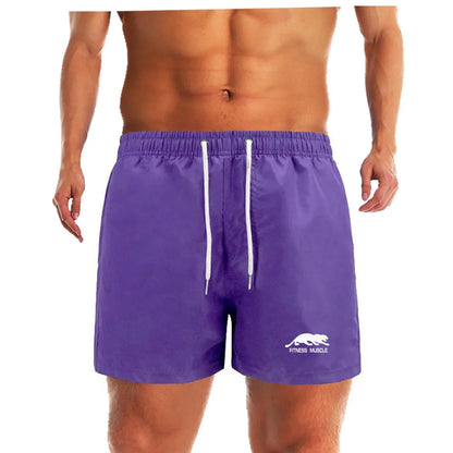 Mens Sexy Swimsuit Shorts Swimwear Men Briefs Swimming Quick Dry Beach Shorts Swim Trunks Sports Surf Board Shorts With Lining