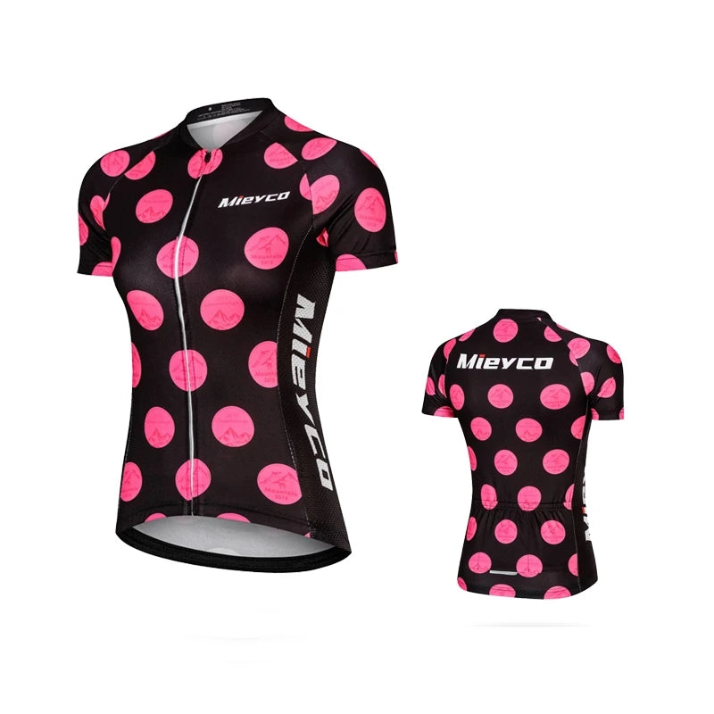 2023 Cycling Jersey Woman Outfits Summer Short Sleeve Clothing Quick Dry Breathable Women&