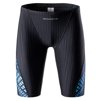 MY KILOMETRE Jammers For Men Size S To 4XL Swim Jammer Swimsuit For Practice Swimwear Men Team Suit Athletic Swimming Shorts
