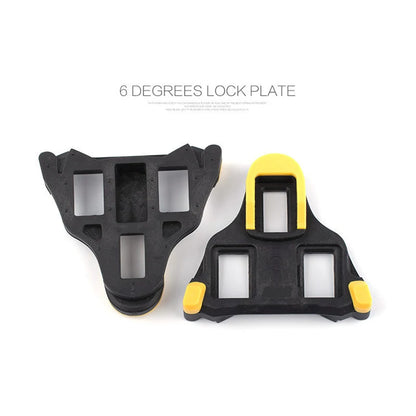 Bike Cleats Self-locking Cycling Pedals Cleat Set 6 Degree Float Bicycle Cleats SPD-SL Road Bike Pedals Indoor Cycling &amp; Road
