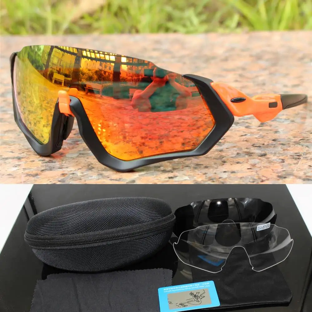 Polarized Cycling Sunglasses Sport Road MTB Mountain Bike Glasses Men Women Bicycle Eyewear Goggles Sun Protection