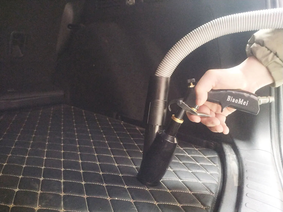 Car Interior Detailing Air Blow Tornado Gun &amp;vacunm Gun ,Cleaning Tornador Gun Quickly Blasts Dirt and Dust