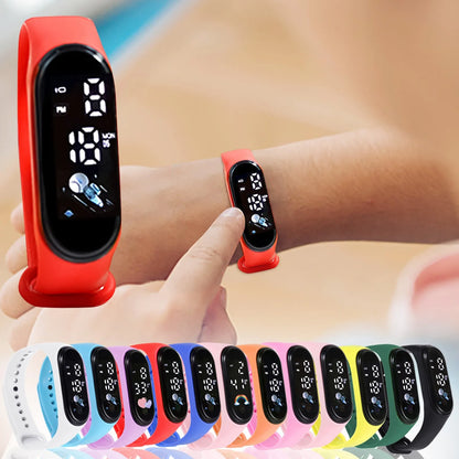 Kawaii Smart Watch For Kids Fashion Outdoor Waterproof Sports Kids&