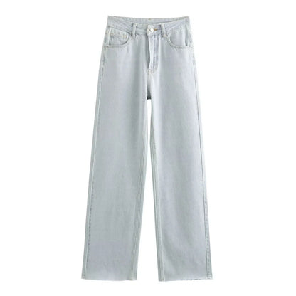 ETJ Wide-leg high-waisted jeans  women&