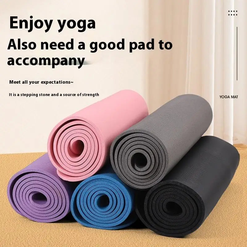 1PC 3MM Thick Sports Fitness Mat for Exercise, Anti-slip EVA Foam Yoga Mat for Pilates and Gymnastics
