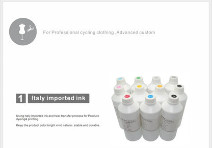 Winter Thermal Fleece Cycling Jersey Set Tour De Italy D&