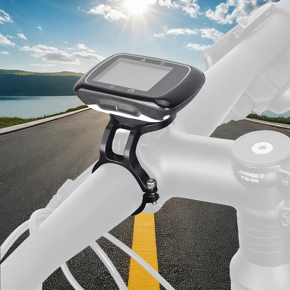 Aluminium Alloy Double-sided Bike Computer Mount MTB Road Bike Code Meter Fixing Base For Garmin/Wahoo/Bryton/XOSS/IGPSPORT