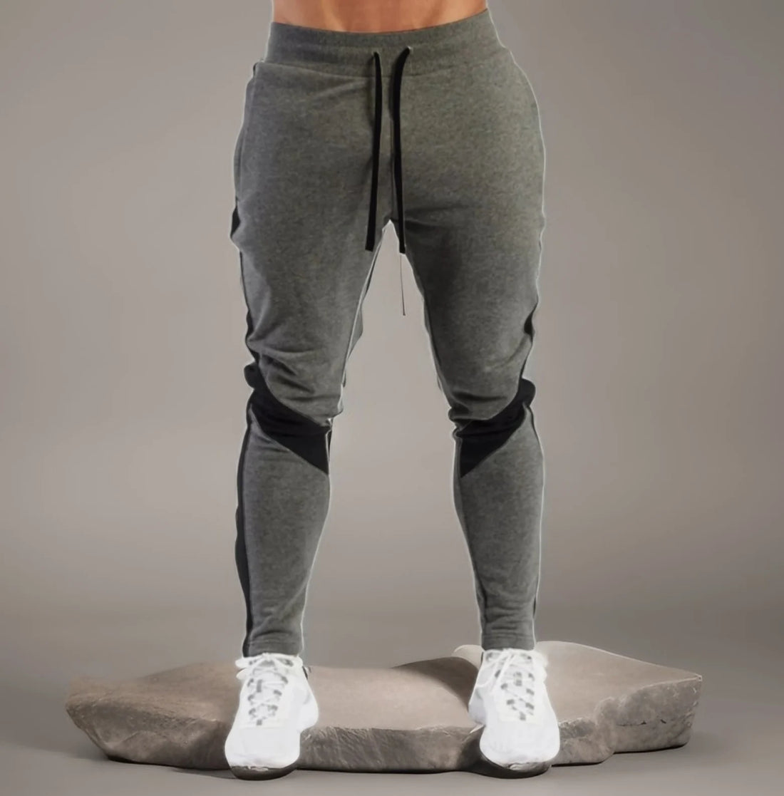 Mens Joggers Casual Pants Fitness Men Sportswear Tracksuit Bottoms Skinny Sweatpants Trousers Black Gyms Jogger Track Pants