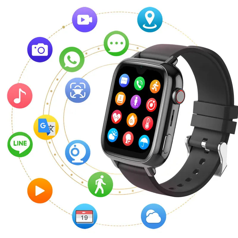 Wonlex 4G Children Smart watch GPS WiFi Video Call Anti Lost Tracker Heart Rate Monitoring 800mAh Battery kt34 Kids SmartWatch