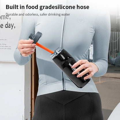 TOSUOD Stainless Steel Insulated Water Cup 550ML 304 Steel Cycling Water Kettle Easy To Carry Keep Warm And Cold Bottle