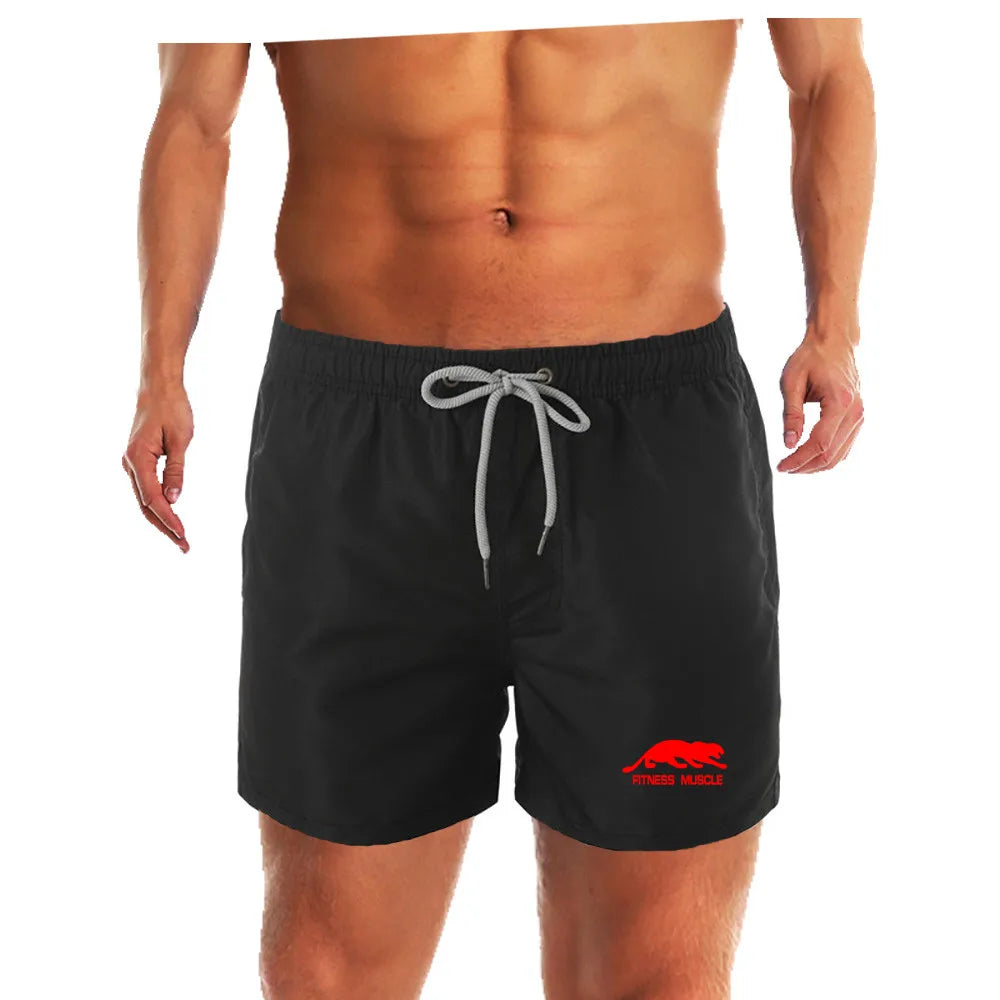 Mens Sexy Swimsuit Shorts Swimwear Men Briefs Swimming Quick Dry Beach Shorts Swim Trunks Sports Surf Board Shorts With Lining