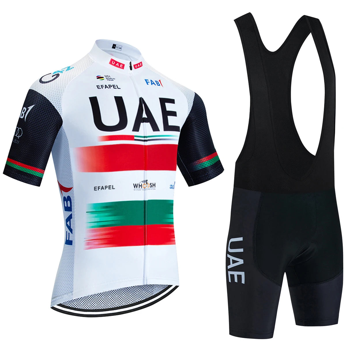 New Black UAE Cycling Maillot Jersey Shorts Men Women Ropa Ciclismo MTB Road Bicycle Jersey Riding Bike T-shirt Pants Clothing