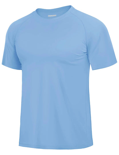 TACVASEN UPF 80+ Sun Protection T-shirts Men&