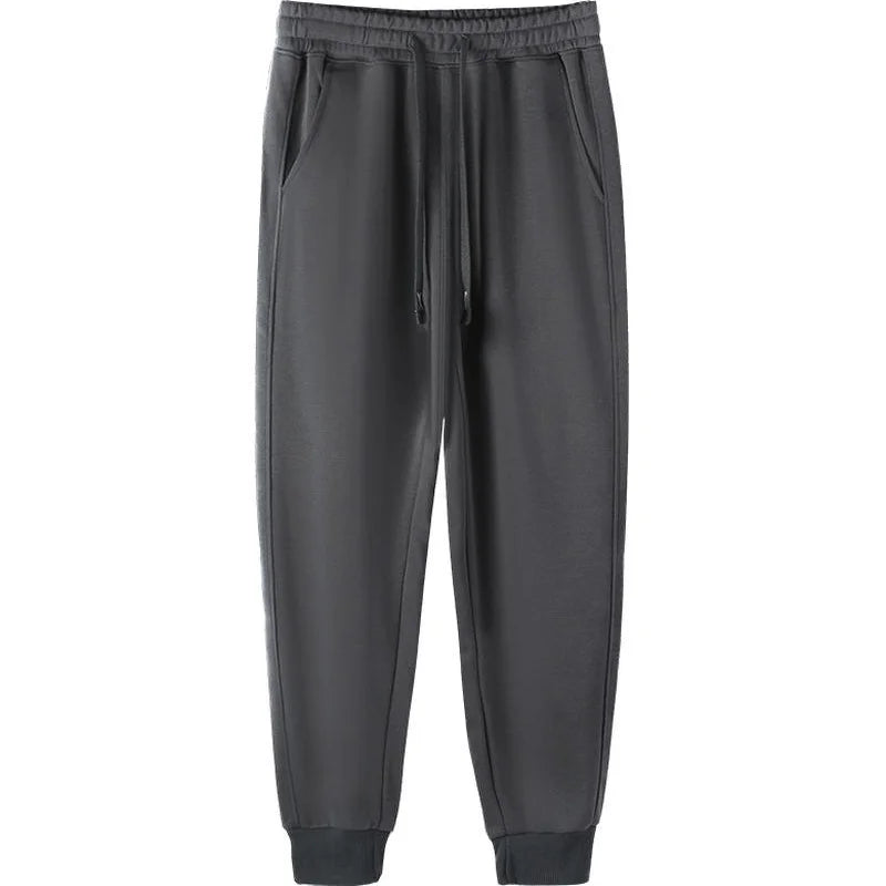 Mens Casual Pants Spring Autumn Sweatpants Men Running Jogger Sports Gym Trousers Fashion Solid Workout Basic Long Pants M-5XL