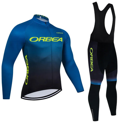 Winter  Bike Jacket Cycling Jersey Pants Set Men Women Warmth Fleece Ropa Ciclismo Team Pro Bicycle Clothing
