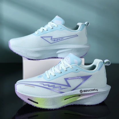Running Shoes Carbon Board Speciality Marathon Men Sports Breathable Lightweight Women&