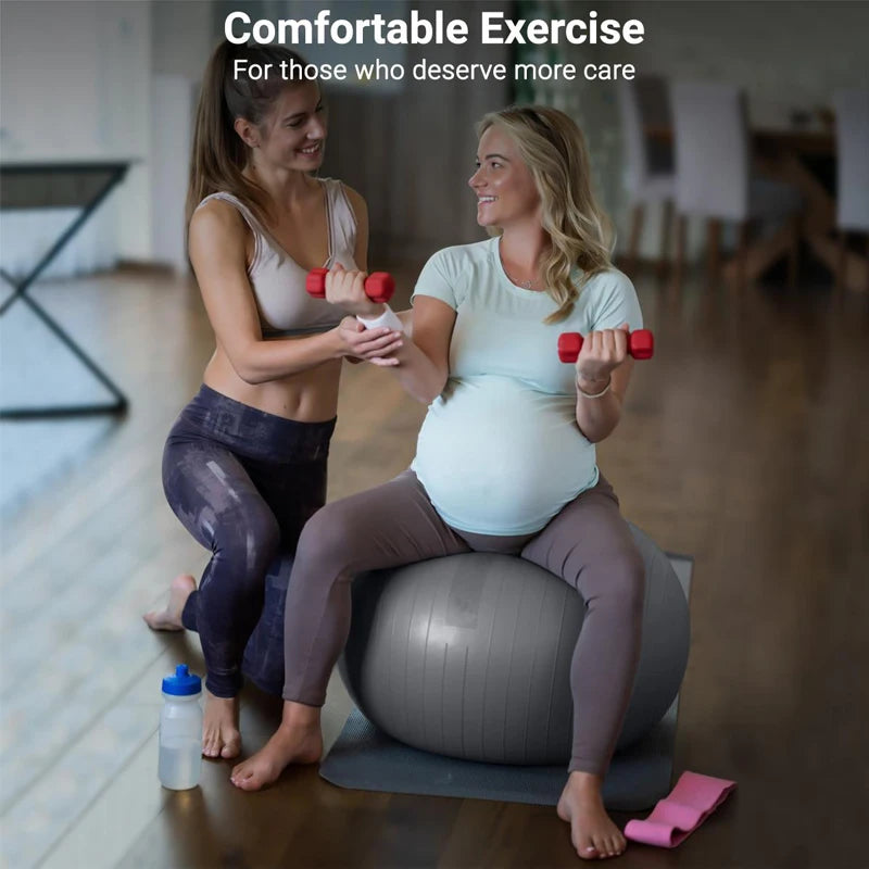 65/75/85cm Balance Ball Yoga &amp; Pilates Accessories Home Fitness Equipment Pregnant Women Rehabilitation Exercise Yoga Ball Gym