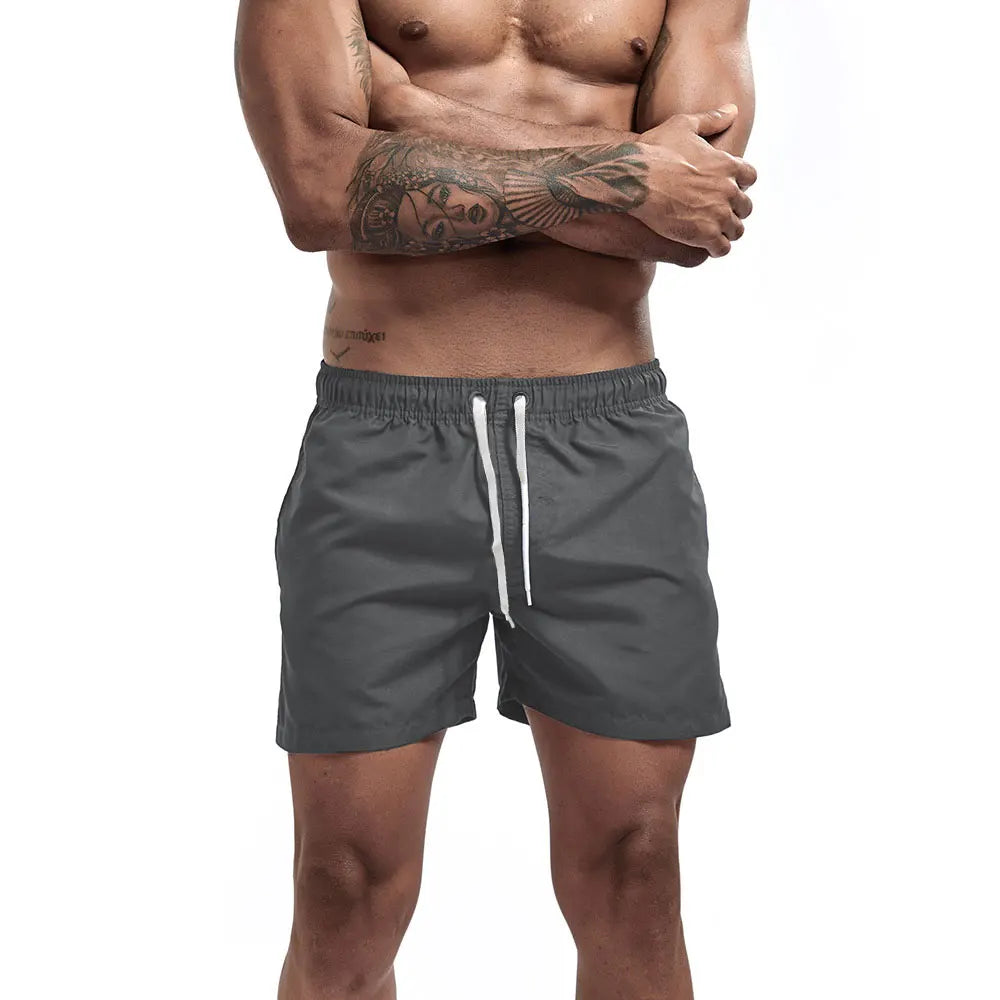 Men Swimming Beach Wear Shorts Board Mens Swimwear Boarding Board  GYM Running Pants Swimsuit Swim suit Short  Homme Zwem