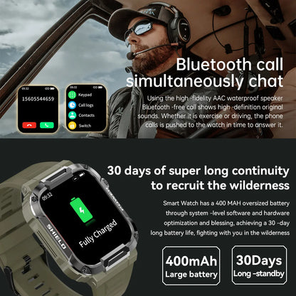 Original Smart Watch Men GPS Tracker Wireless Call Fitness Hours Waterproof Sport Smartwatch for Women Android IOS Phones 2025
