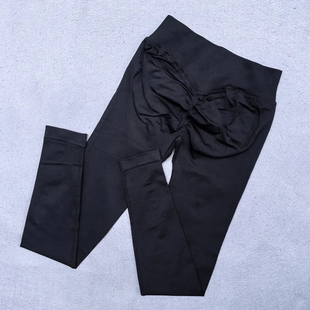 New Seamless Yoga Legging for Women Scrunch Butt Lifting Gym Legging Workout Yoga Pants Low Ribbed Waistband Sports Tights