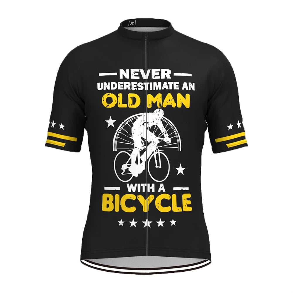 Cycling clothes mountain bikes summer short sleeved quick drying cycling sports shirt