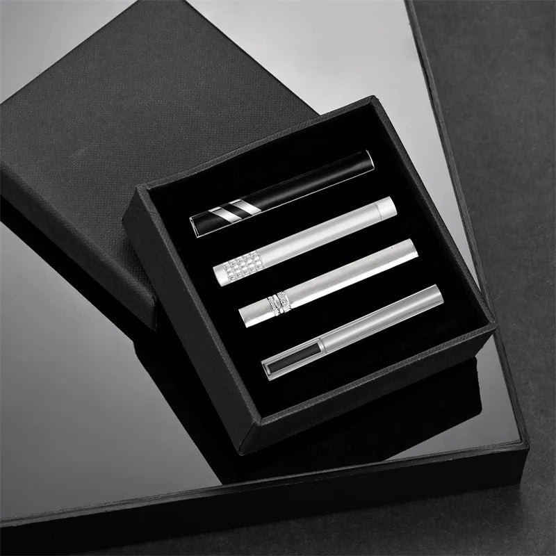 Minimalist Tie Clip For Men Tie Clip To Man Shirt Business Party Gift Box Jewelry Men&