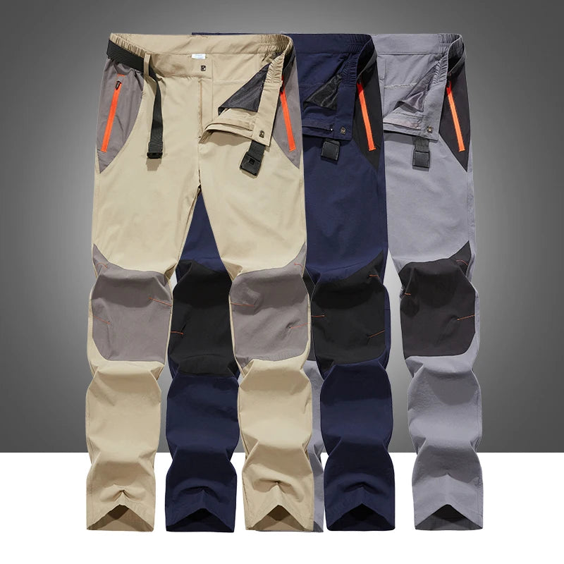 Professional Outdoor Mountaineering Quick Dried Pants for Men and Women Autumn Leisure Sports Pants Elastic Quick Dried Lightwei