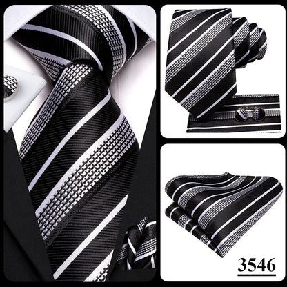 Hi-Tie Designer Burgundy Paisley 63inch Silk Mens Tie Extra Long Ties for Men Woven Classic 160cm Mens Necktie Pocket Square Set