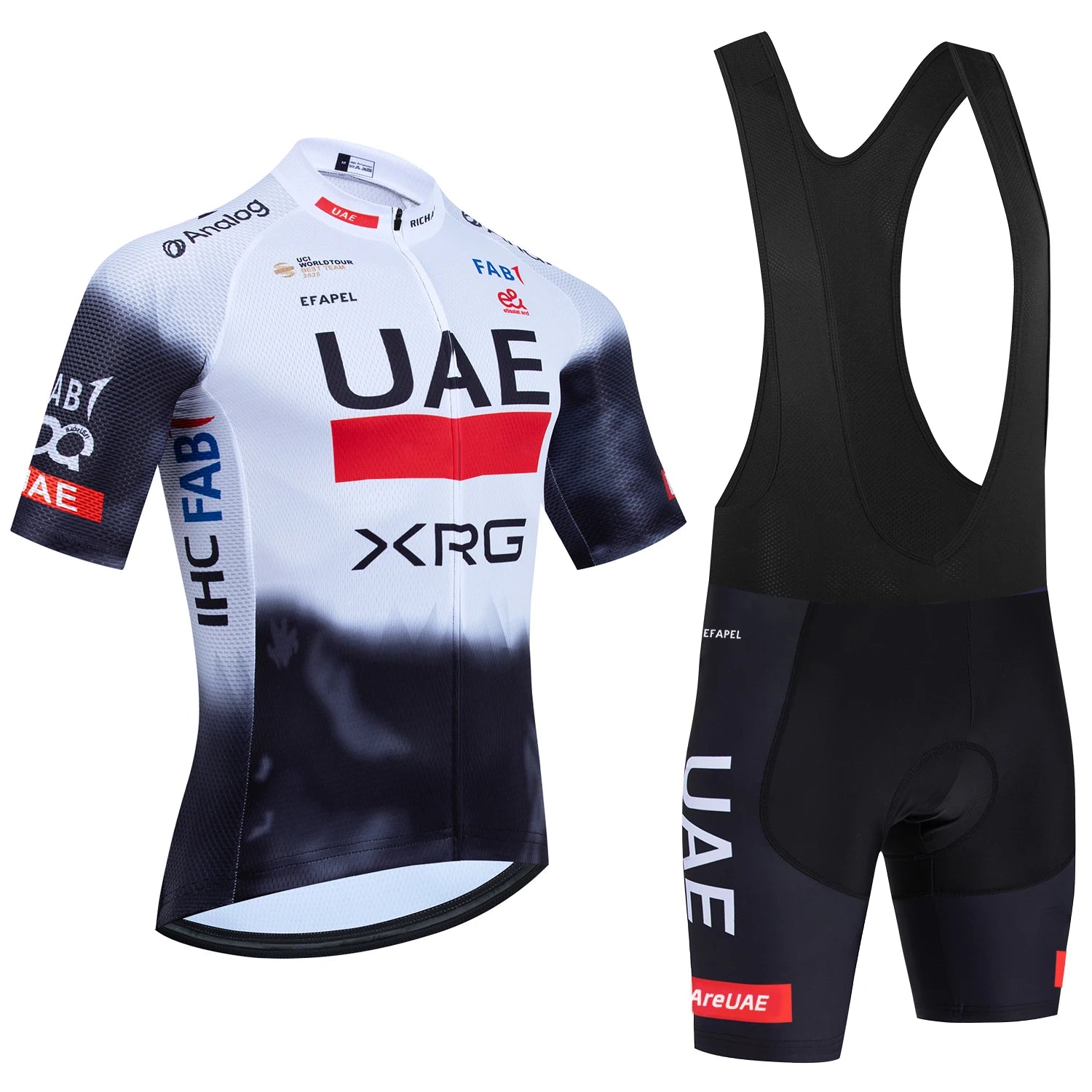 New Black UAE Cycling Maillot Jersey Shorts Men Women Ropa Ciclismo MTB Road Bicycle Jersey Riding Bike T-shirt Pants Clothing