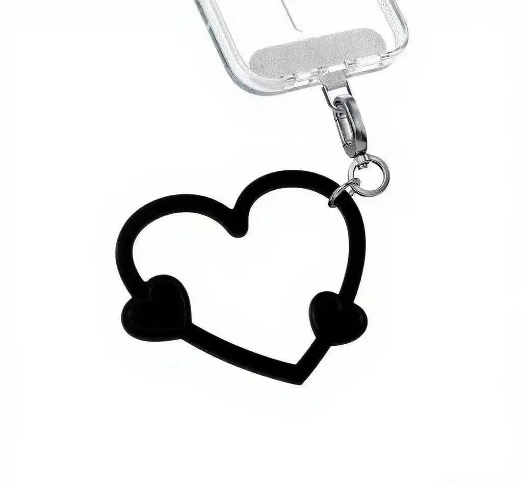 DIY Mobile Phone Accessories Hook Sticker Phone Charm Lanyard Pendant for iPhone for Galaxy Case Decoration
