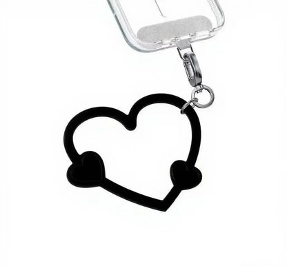 DIY Mobile Phone Accessories Hook Sticker Phone Charm Lanyard Pendant for iPhone for Galaxy Case Decoration