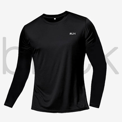 Quick Dry Lightweight Tops Men Long Sleeves T-Shirt Running Fitness Outdoor Sport Shirt Gym Clothing Men Ropa Deportiva Hombre