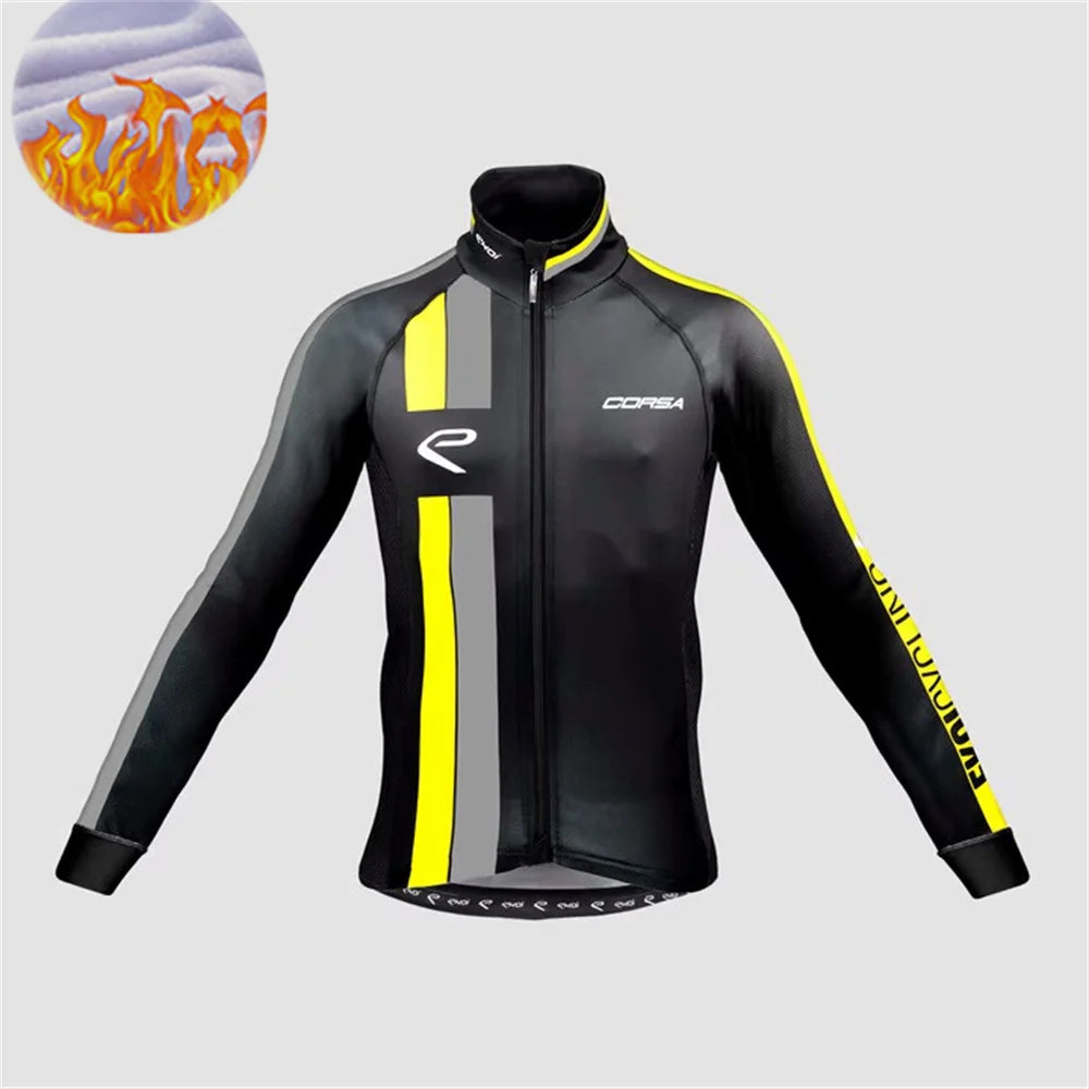 2024 New Winter Cycling Clothing Men&