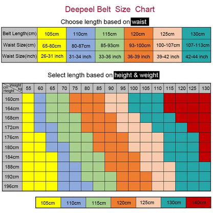 1Pc Deepeel 3.7*110-130cm Men&