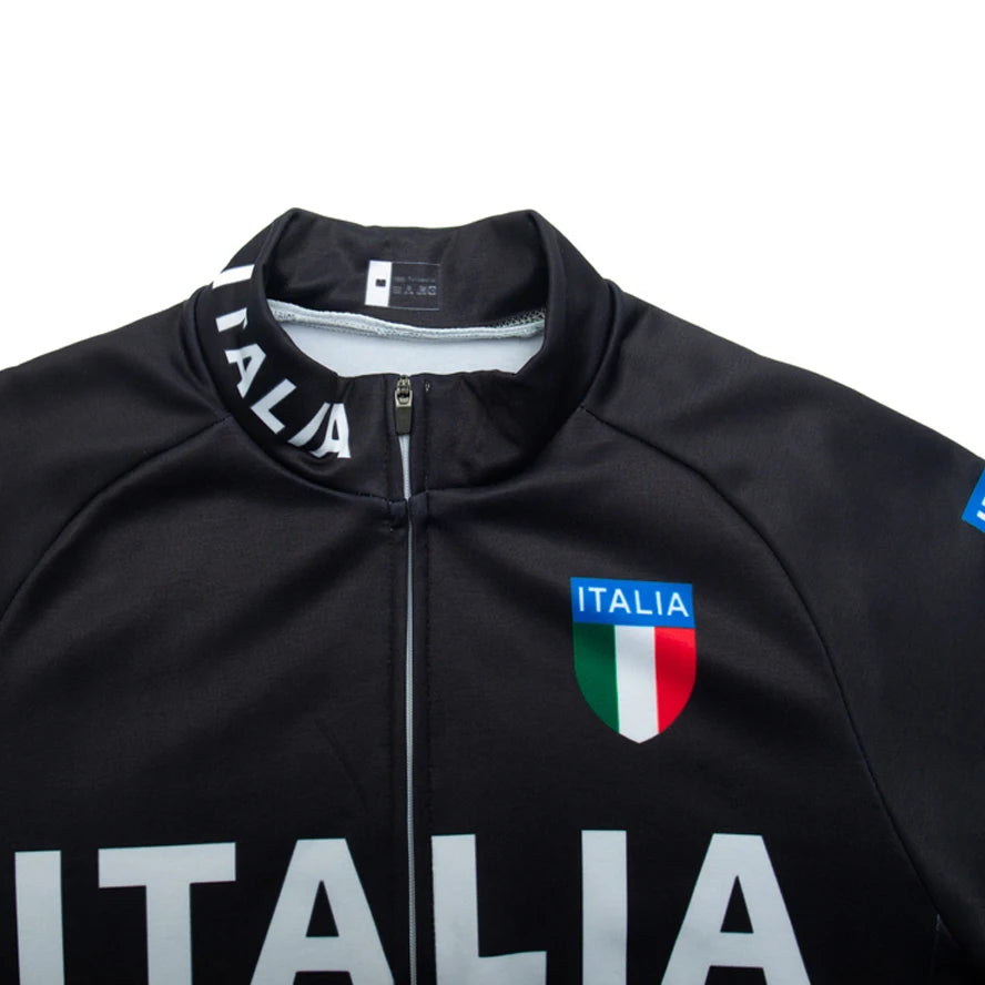 Winter 2027 ITALIA Cycling Jacket UAE Bike Jersey Pants Men Women Thermal Fleece Ropa Ciclismo Bicycle Maillot Pants Clothing