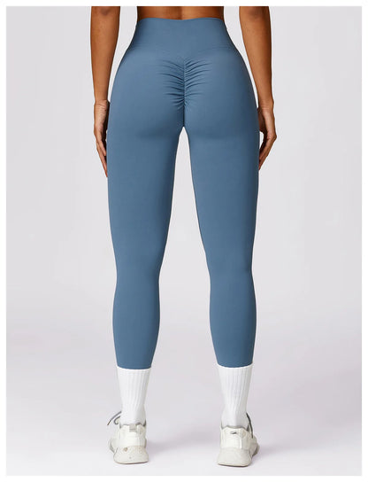 Women Leggings For Fitness High Waist Long Pants Gym Yoga Pants Women Hip Workout Push Up Scrunch Butt Tights Women Clothing