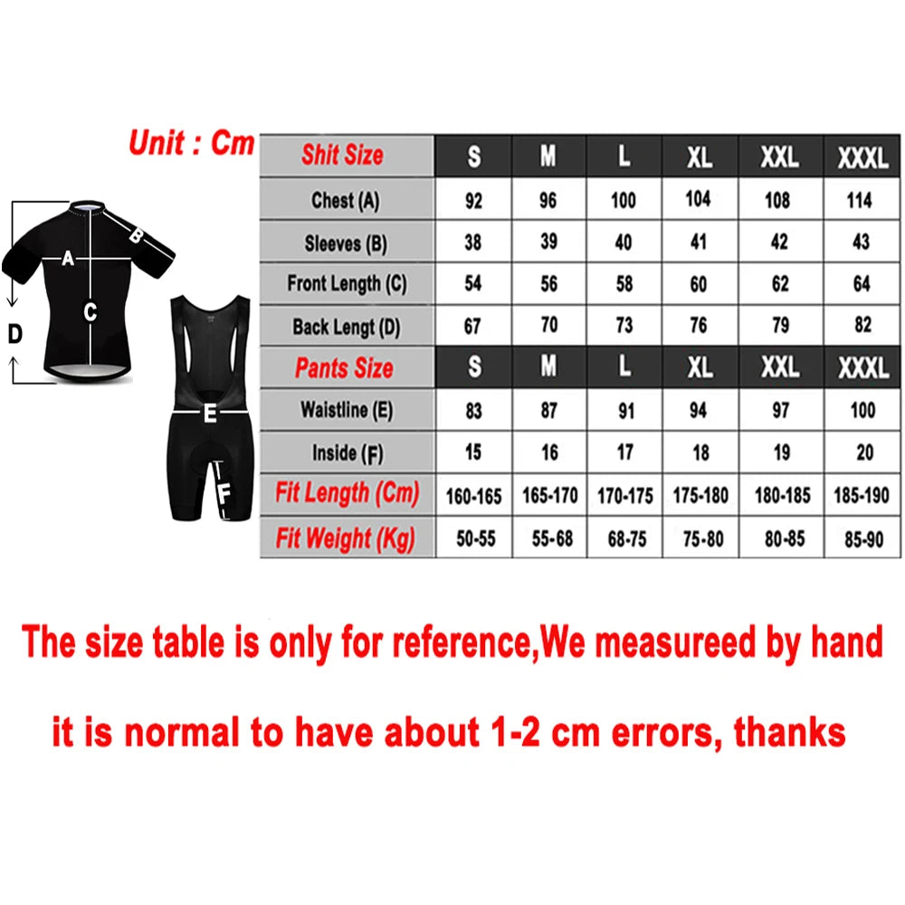 New Black UAE Cycling Maillot Jersey Shorts Men Women Ropa Ciclismo MTB Road Bicycle Jersey Riding Bike T-shirt Pants Clothing
