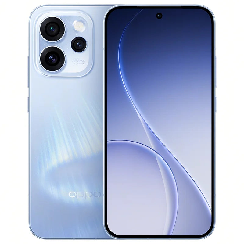 Original Oppo Reno 15 Mobile Phone Dimensity 8450 OTA 120HZ 200.0MP Camera 80W Charge 6200mAh IP69 Waterproof 6.32" AMOLED
